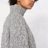 Polo Ralph Lauren Cable Knit Turtleneck Sweater Women sweater Gray 211815104-001