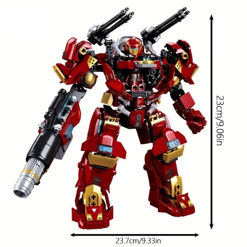 Robot Building Blocks Model Kit For Children - Assemble Your Own Toy Gift For Birthday/ Christmas/Halloween