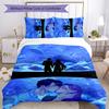 Set Biancheria da Letto KPOP Hunter 3 Pezzi Copripiumino Chiusura Include 1 Copripiumino & 2 Federe per Tutte le Stagioni Camera da Letto Casa Arredamento Stanza del Dormitorio
