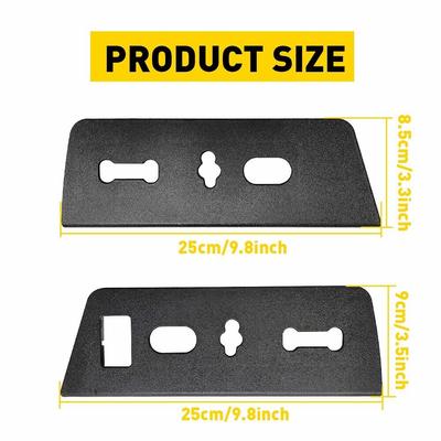 Front Right+Left Seat Switch Bezels for 2009 2010 2011 2012 2013 2014 Ford F-150