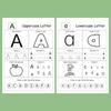 48 Pages, A-Z Alphabet Exercise Book, Writing Practice, Creative Coloring Adventure Drawing Book, English Homework Copybook