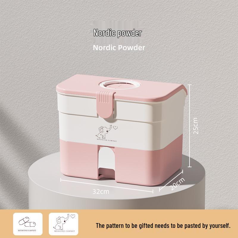 

Portable Multi-layer Medicine Chest: Large Drawer-type First Aid Storage Box
