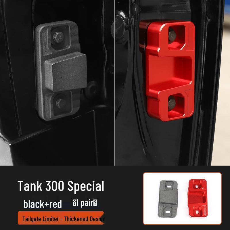 Aluminum Alloy Tailgate Limiter for 25 Tank 300 Models: Reinforced Trunk Noise Reduction Tank 300