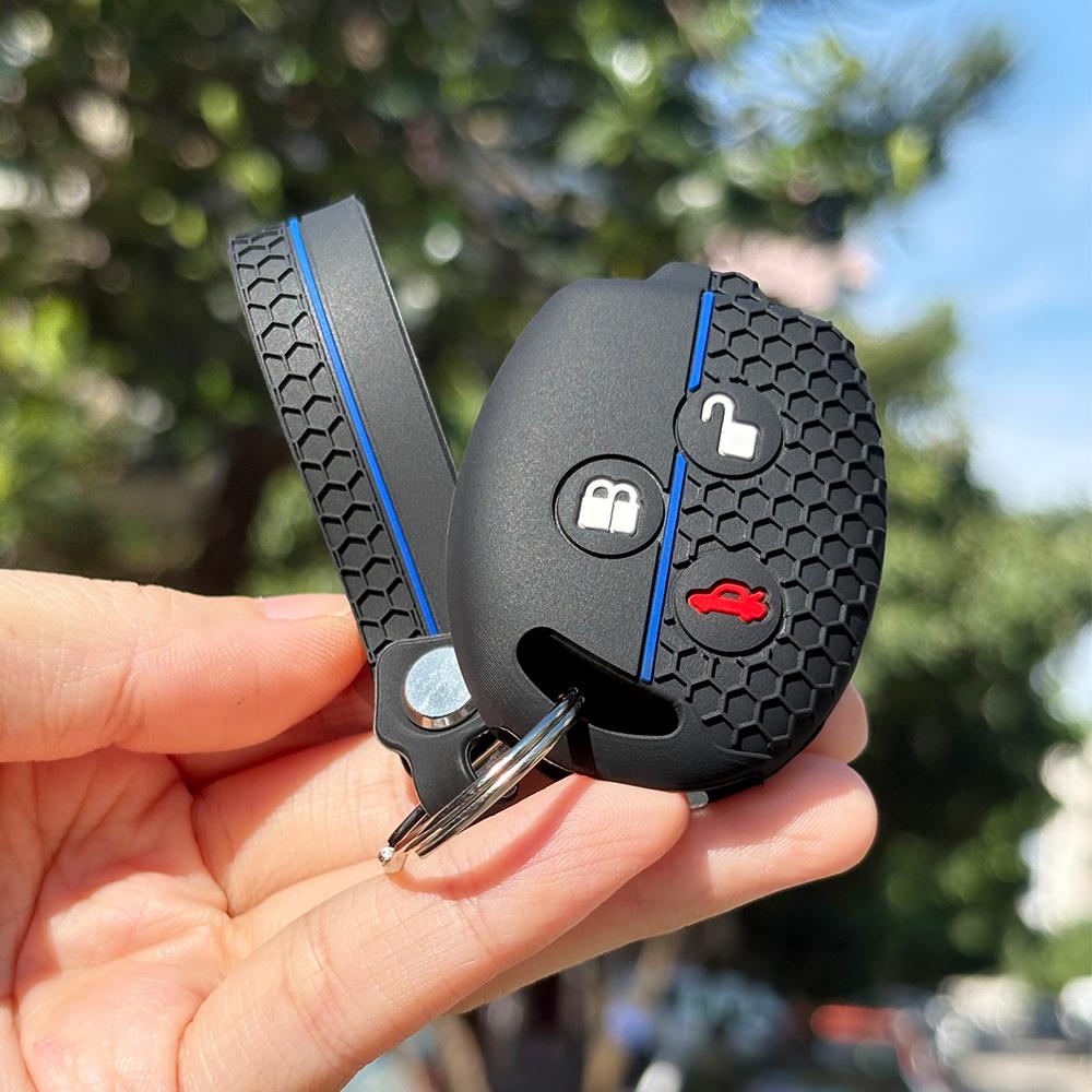 Knife Flip Keychain Protection For Ford Gm Ka Fusion Kuga St Focus 2 3 Silicone Car Key Caps Cover Case