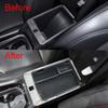 Car Center Console Gear Shift Storage Box Armrest Organizer Tray for Jeep Compass 2025-2025 Stowing Tidying Interior Accessories