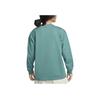 Nike ACG Lungs Solid Button Crew Neck Sweatshirt Men Tops Teal DR7754-379