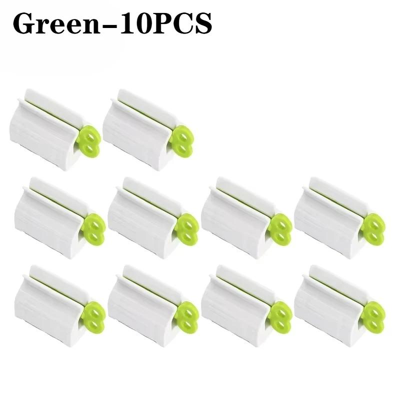 1-50PCS Toothpaste Squeezer with Colorful Nozzle Dishwasher Safe Manual Squeeze Tool for Bathroom Hygiene Toothpaste Roller