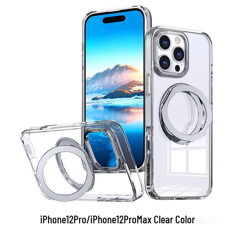 CAXITON Magnetic Clear Case for iPhone 12 Pro/Pro Max