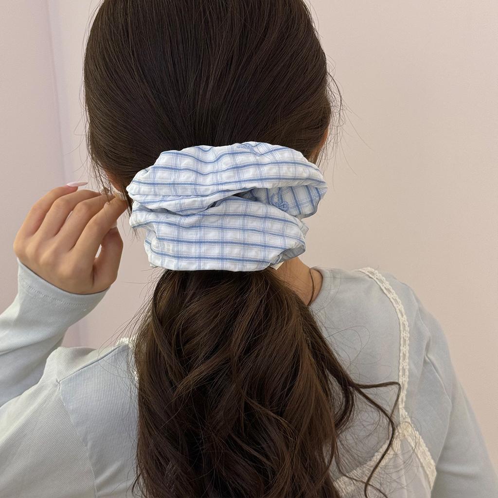 Hair Accessories for Women Girl Ties Scrunchies Korean Rubber Bands Elastic Fascinators Elegant Big Vintage Popular  Fashion