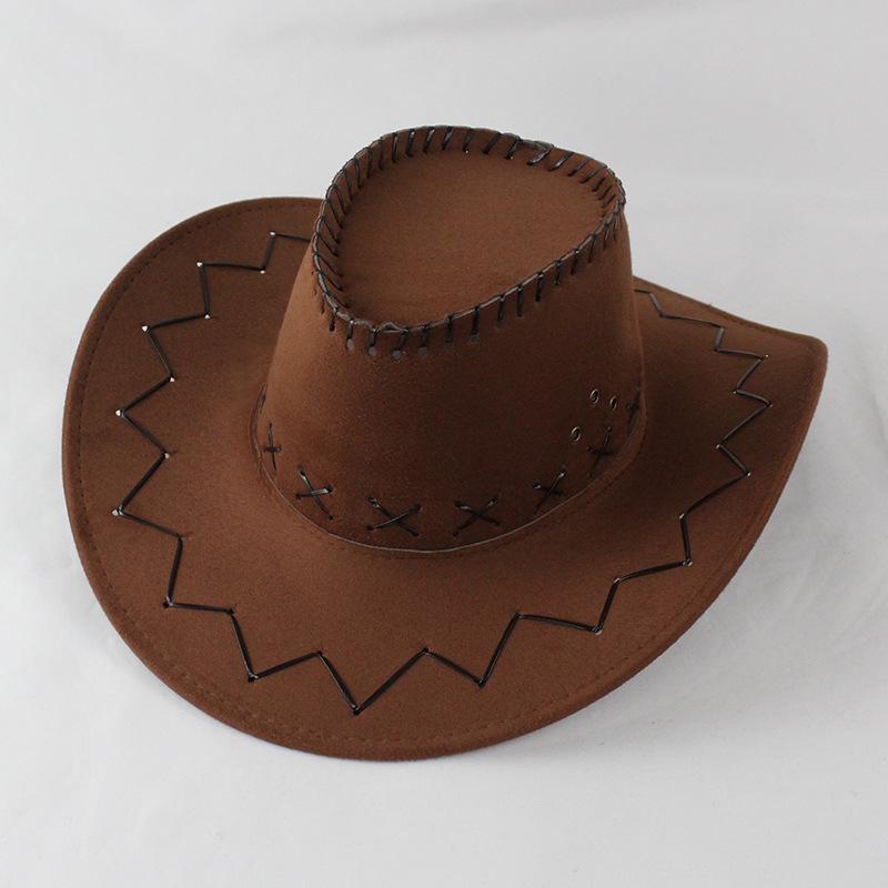 Men's and Women's Wide Brim Denim Western Sun Hat