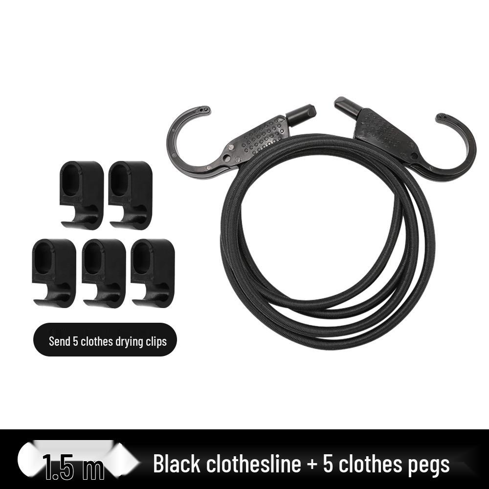 Adjustable Car Elastic Strap with Hooks for Trunk Storage