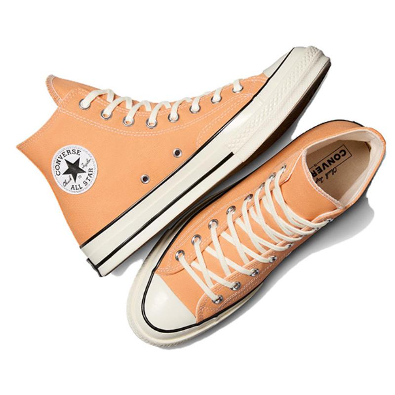Converse Chuck 70 Comfortable & Versatile High Top Canvas Shoes Unisex Orange