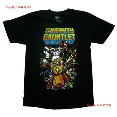 Infinity Gauntlet New Adult T Shirt Classic Issue 1 Perez Cover Image Vintage Washed Stretched Unisex Homme Slightly