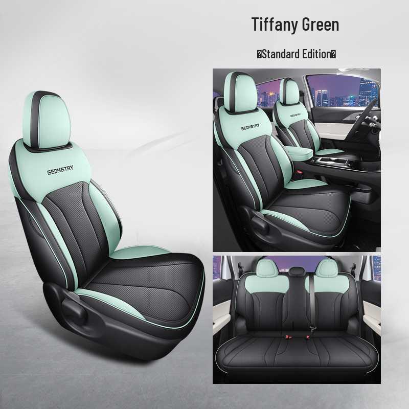 Jihe E Pokrowiec na siedzenie samochodowe Firefly Pełne pokrycie Uniwersalny - Specjalna skórzana poduszka na cztery pory roku