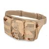 Tactical Camouflage Waterproof Fanny Pack for Outdoor, Cycling, and Mountaineering with Three Compartments