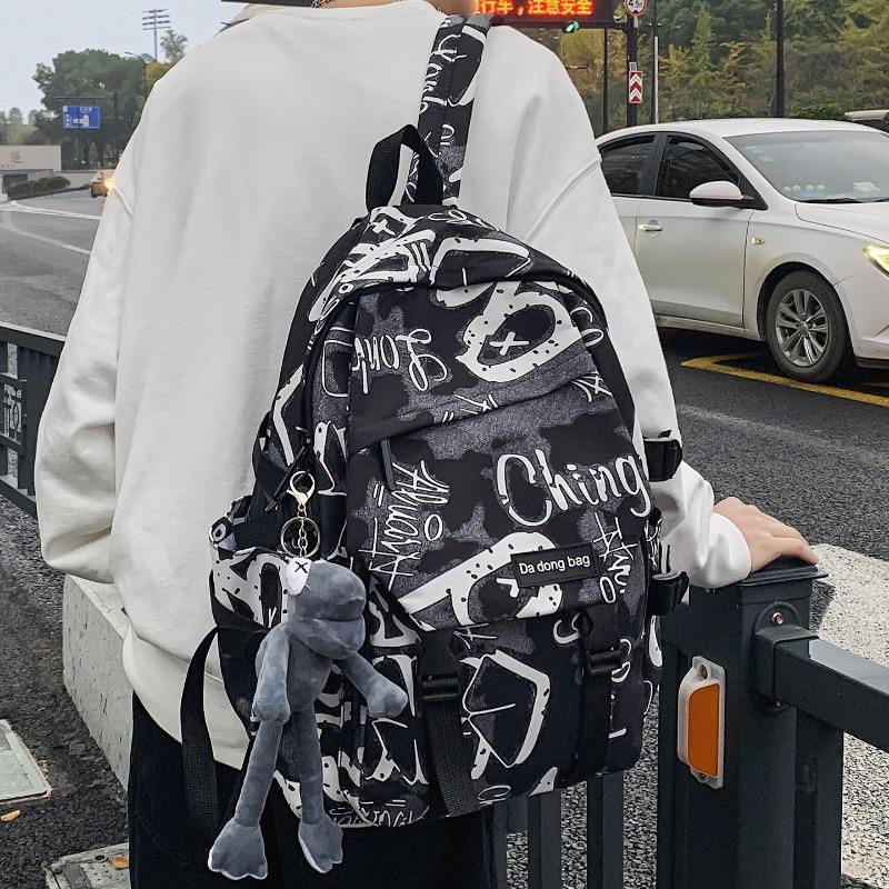 Schulrucksack für Kinder Grundschüler Mittelschüler Graffiti Schulrucksack Rucksack