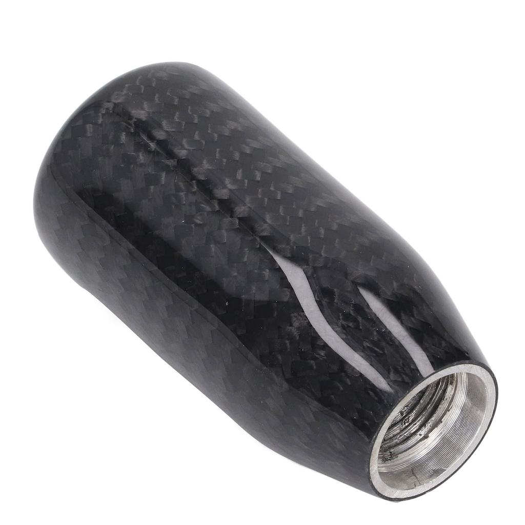 Carbon Fiber Gear Shift Knobs 5 Gears Black Comfortable Touch Smooth Surface Replacement for Acura