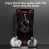 H HIFIHEAR CCA CRA Wired In-Ear Monitor Headphones with Ultra-Thin Diaphragm Dynamic Driver, High Sound Isolation, High-End HIFI Sound Quality, Compac