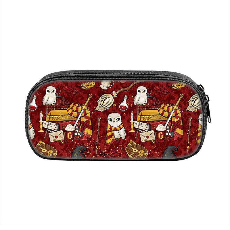 Harry Potter Pencil Case Cartoon Anime Stationery Bag For Students And Kids