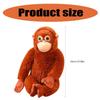 Cartoon Gorillas Plush Dolls 66cm Gorillas Monkey Animal Stuffed Plush Toy with Long Arm Pillow Gift for Kids Adults