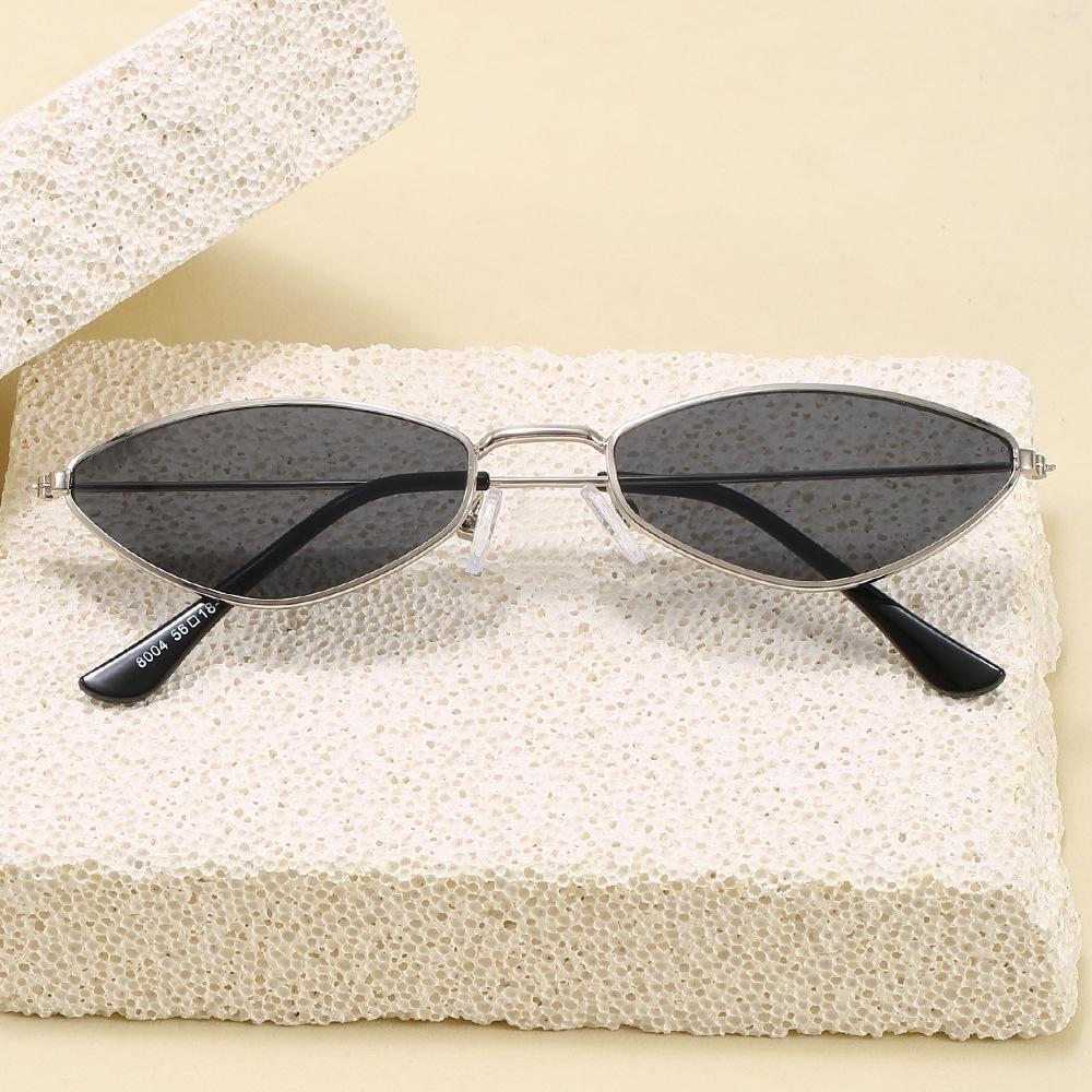 Cat Eye Sunglasses Women Vintage Korean Fashion Sunglasses for Men Female Model Show Performance Sun Glasses