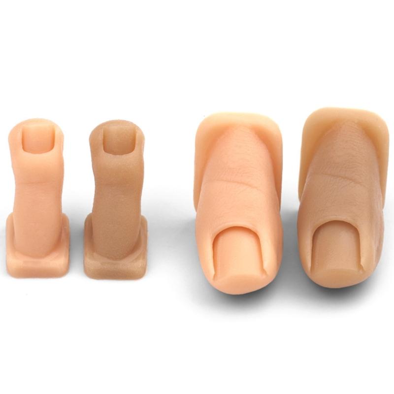 Flexible Realistic Toe Nail Practice Set With Detachable Design For Professional Manicure Training