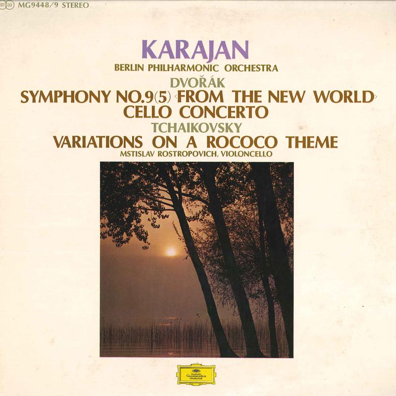 

LP Record HERBERT VON KARAJAN(COND.)/BERLIN P - Dvoak/Symphony No.9(5) from New W MG94489 NIPPONGRAMMOPHO Japan Classical Used