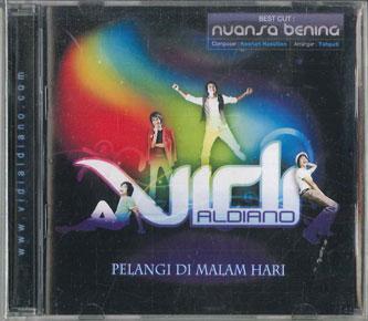 CD VIDI ALDIANO - Pelangi Di Malam Hari NONE SUARA HATI 2008 Indonesia Pop Used