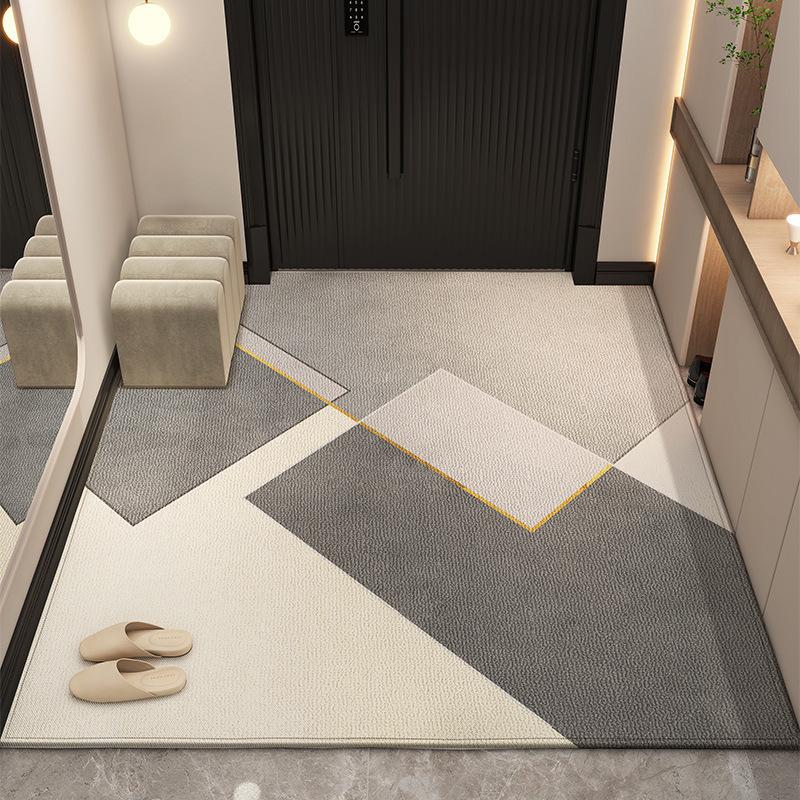Home Door Floor Mat Household Can Be Cut High Entry Door Entrance Porch Floor Mat Non-Slip, Dirt-Resistant And Easy To Take Care Of Carpet Door Mat