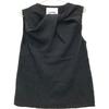 JIL SANDER JSWS751308 Black Knit Sleeveless Top tops 34 blackUsed