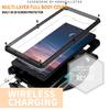 Metal Bumper Case With Shockproof Air Cushion Hidden Kickstand Galaxy S25 Ultra S24 S23 S22