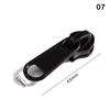 5/8Pcs 4 Sizes Universal Instant Fix Zipper Repair Replacement Slider Zippers