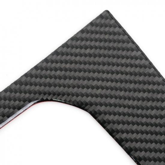 Carbon Fiber Interior Gear Shift Panel Trim Cover For Mazda CX9 CX-9 2016-