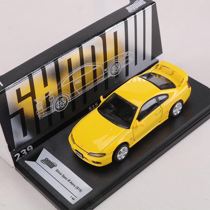 Schatten 1:64 Silvia Spec-R Aero S15 Legierungssimulation Auto Modell Spielzeug Sammlung Ausstellungsstück