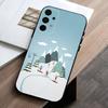 S-Skiing S-Snow Snowboard Ski art  Phone Case For Samsung Galaxy A73,A72,A71,A70,A53,A52,A51,Soft Silicone Black Cover