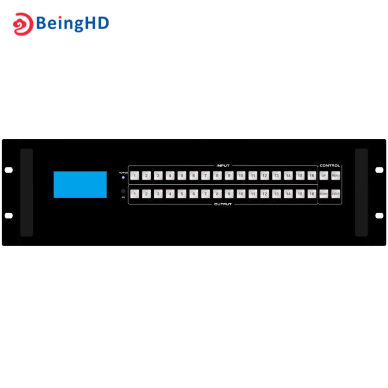 BEINGHD SVM-MANAGER-1600M 16x16 1080P Seamless Video Matrix (CN version)