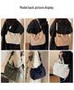 Women's Large-Capacity Corduroy Tote - Versatile Crossbody, Shoulder, Handbag for Commuting and Casual Use