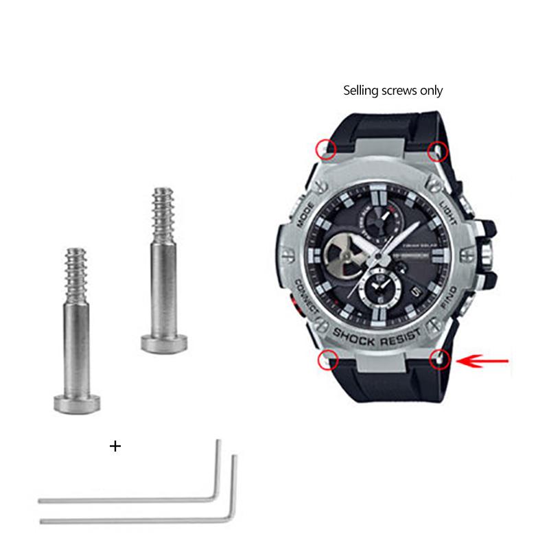 For Casio Watch Screws GST-GST-B100/210B/W110/W100/S110/S100/S120/S130/W300 Watchmaker Repair Watchband Special Connecting Rod