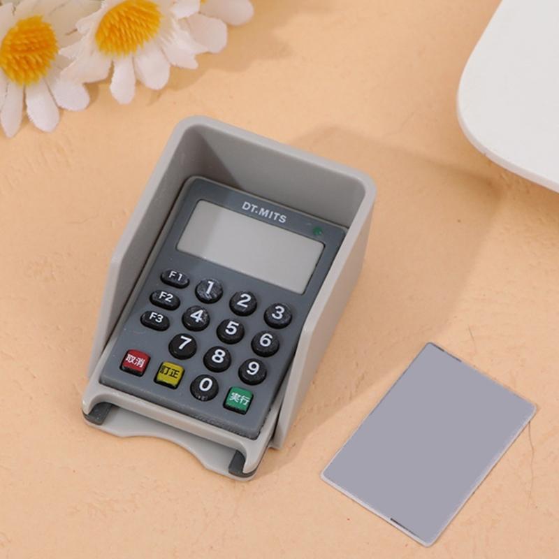 Educational Miniature Supermarket Scene With ABS POS Device For 1/12 Dollhouses Creative Play And Display