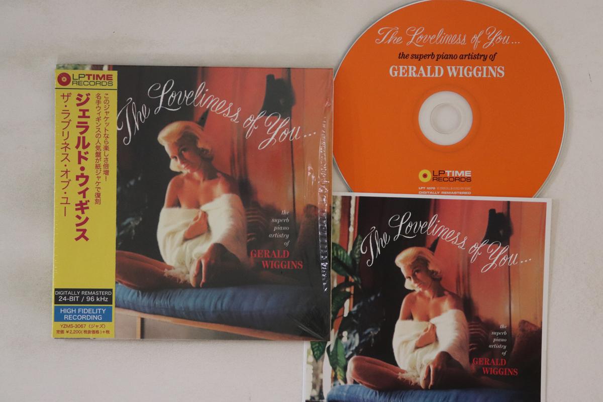 

CD GERALD WIGGINS - Loveliness Of You YZMS3067 LPTIME 2021 Japan Obi Jazz Used