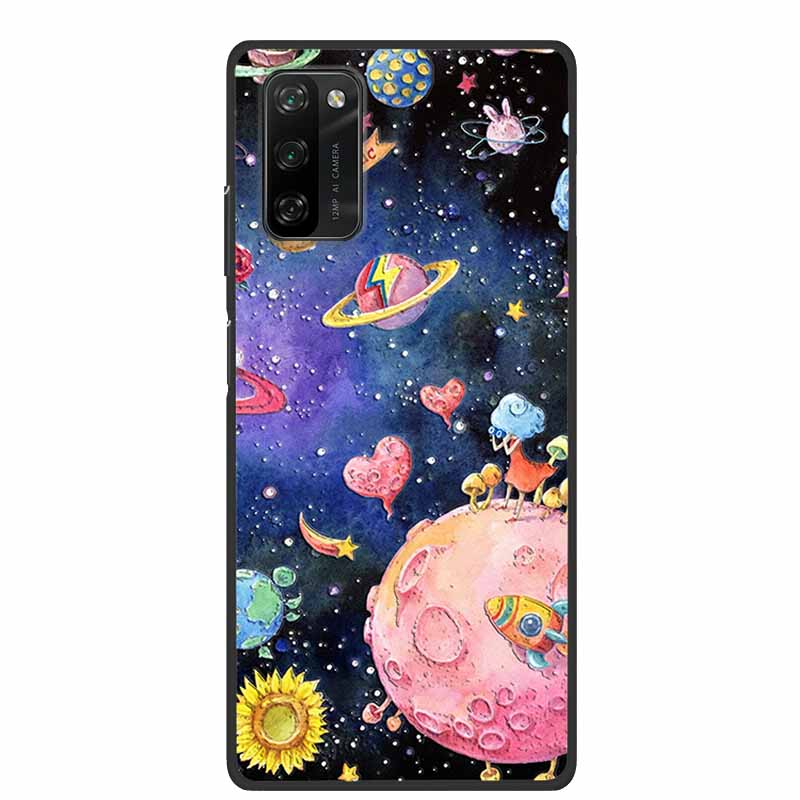 Para Capa Blackview A100 Luxuosa 3D Flor Relevo Silicone Capa de Telefone Para Blackview A100 À Prova de Choque Flor em Relevo Coque Funda