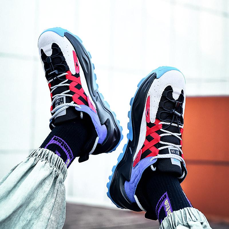 Fashion Fashion Men Sneakers Trend Street Skate Shoes Luxury Thick Soled Dad Casual Shoes for Men Sport Running Shoes Tenis Masculino