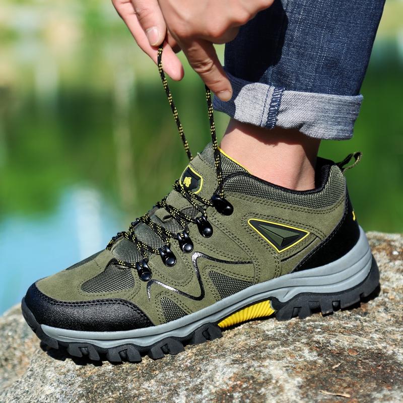 Men's Low Top Hiking Shoes Casual Sneakers Large Outdoor Shoes 39-47