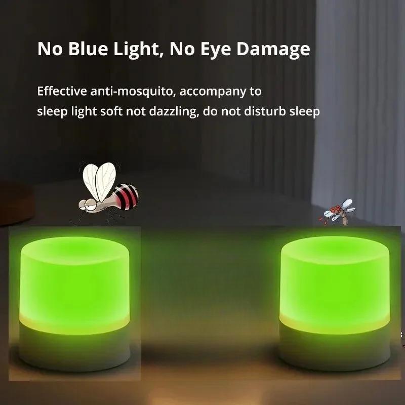 

3/6 шт. Ночник-репеллент от комаров Светодиодный свет-репеллент от комаров Креативный Портативный USB Домашняя Спальня Мини-ночник 2PCS