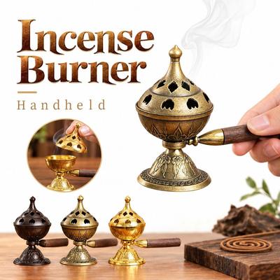 Hollow-Out Incense Burner Retro Style Incense Censer New Aromatherapy Burner  Home Decor