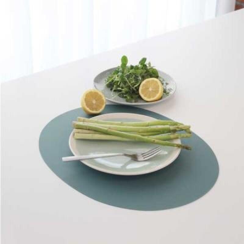 Interior silicone table mat 2 types 04. Octagon Silicone Mat - Gray