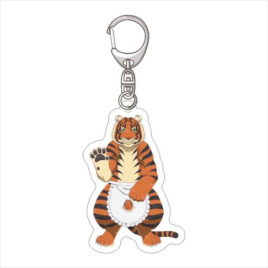 

Ramen Akaneko Acrylic Keychain Lovely Bag Charms Pendant Gift Fan Fun Key Chain Cute Souvenir Creative Llavero Friend Kingring 6 cm