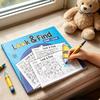 Attention Training For Ages 2-6: Fun Coloring Early Education Interactive IQ Development Learning Book For Babies