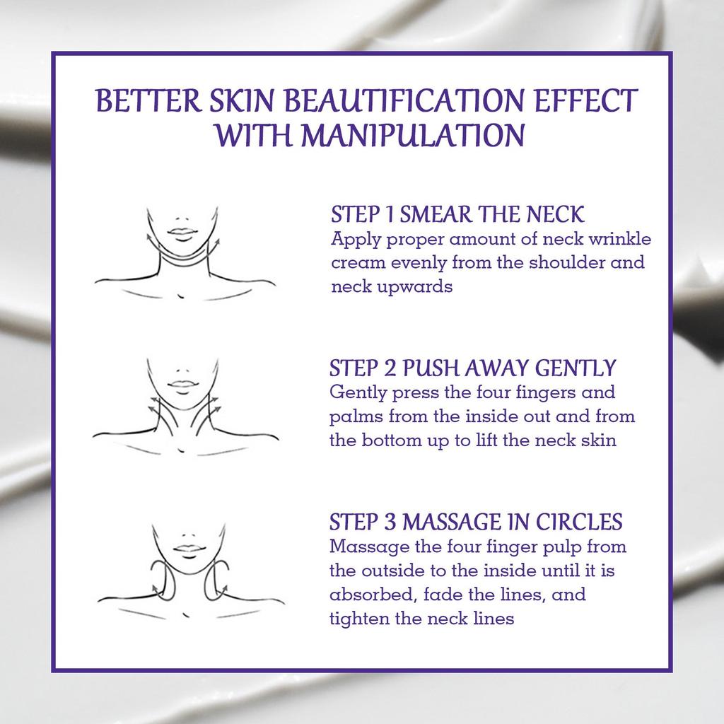 Neck Firming And Enhancing Firming And Moisturizing Neck Moisturizing, Whitening, Fading, Smoothing, And Beautifying Neck