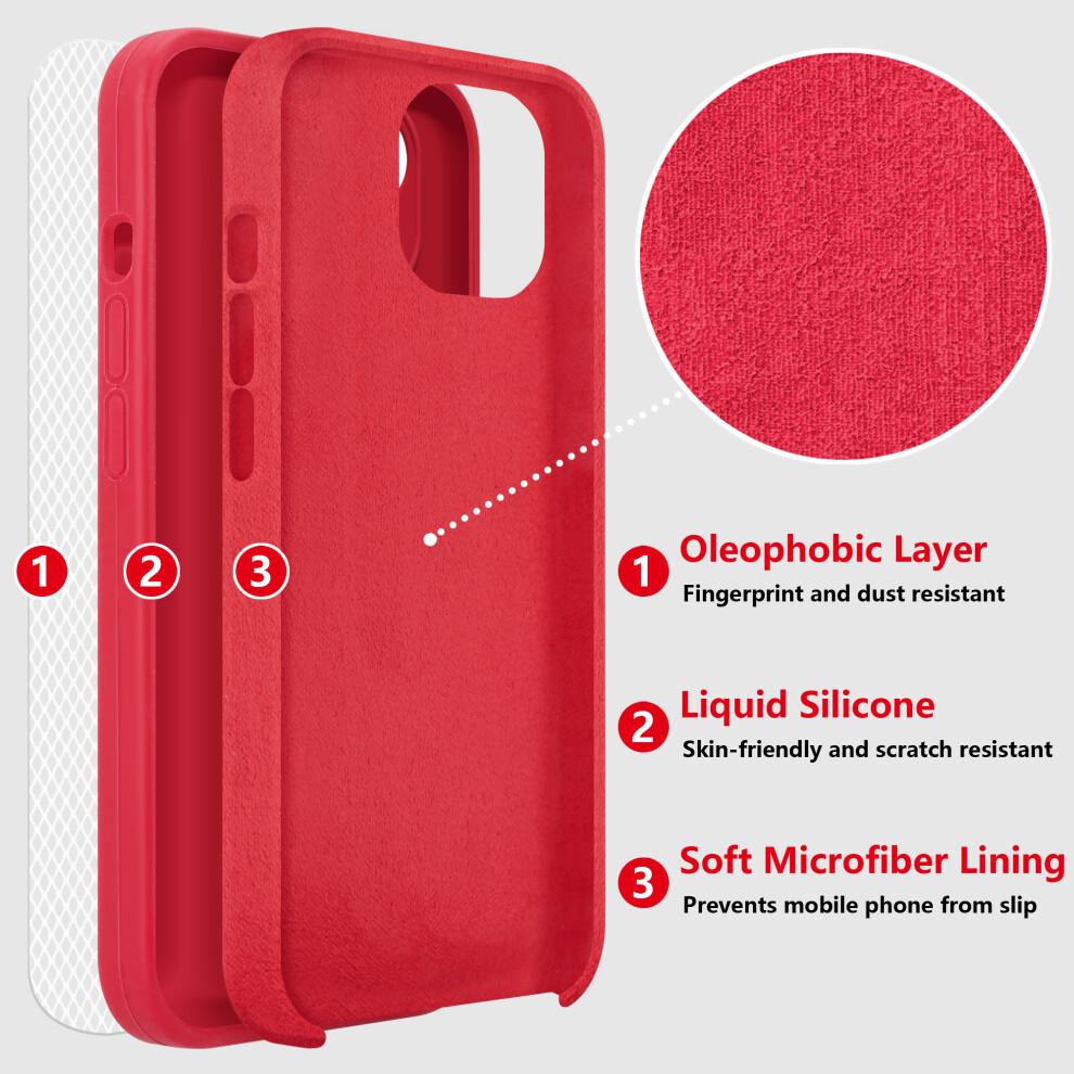 For Phone case Liquid Silicone Shockproof Phone Case